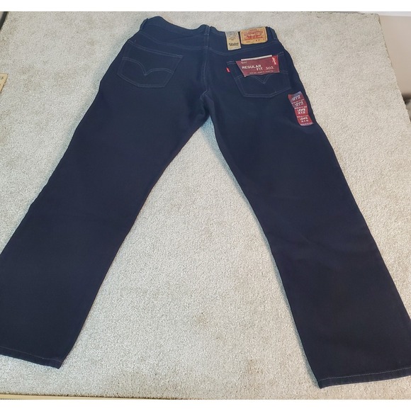 LEVIS 5051 Men's Size 36X30 Black Jeans Straight Leg Reegular Fit NWTGS - Picture 3 of 16